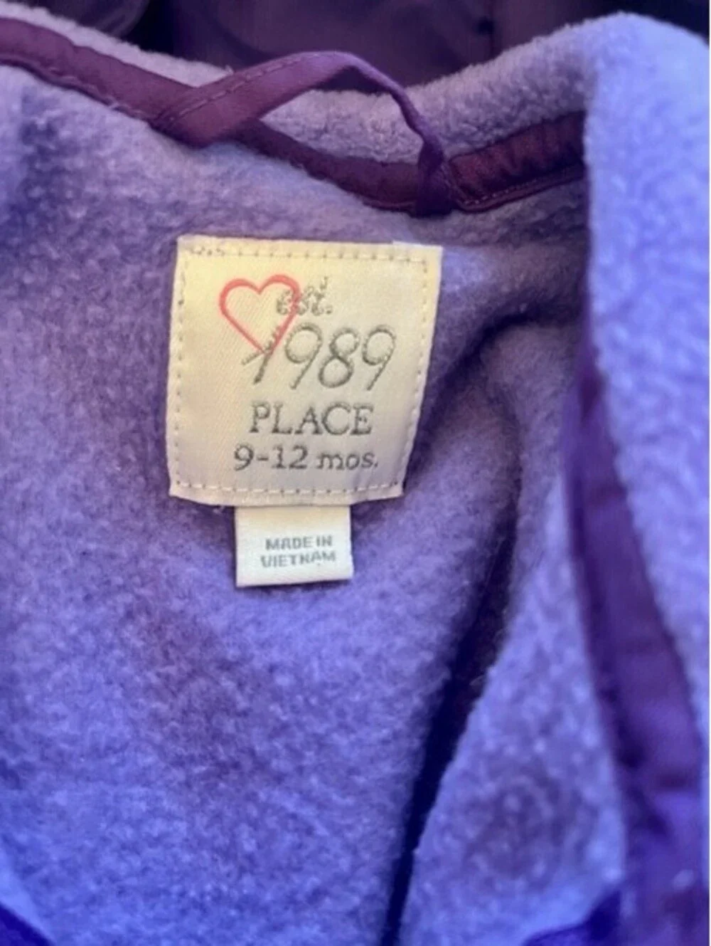 The Children's Place 3-in-1 All Weather Jacket. Size 9-12 Months.